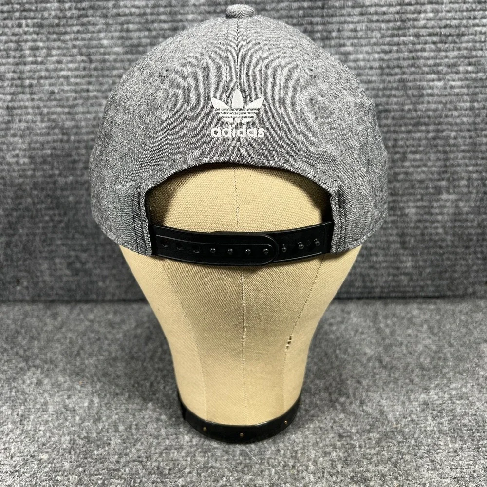 Adidas Originals Hat‎ Cap Mens Gray Snap Back Adjustable Golf Outdoor Casual